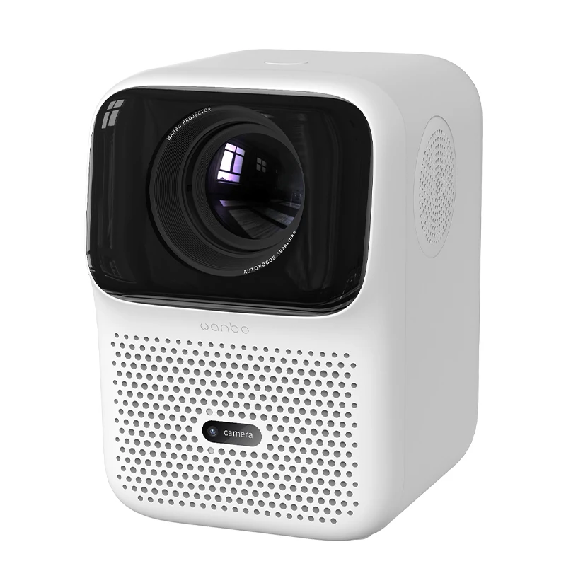 Newest Global Version Wanbo T4 Mini Projector 16G Large Storage 450 Ansi Al Auto Focus 1080P Wanbo T3 Projector