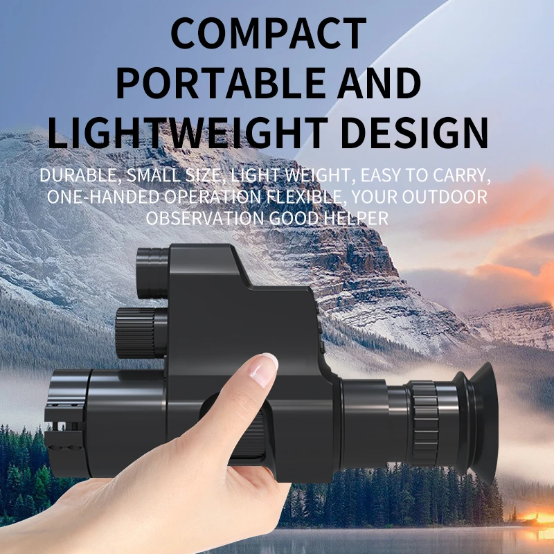 1080P Video Camera Waterproof 850nm 940nm Monocular Outdoor 300M Infrared Night Vision Thermal Hunting Scope