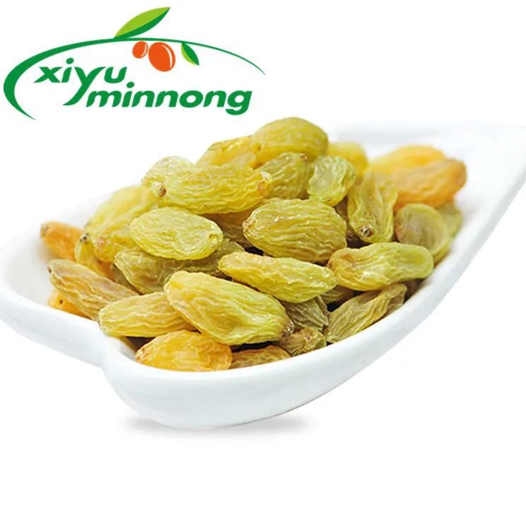 Chinese Natural Dried Green Raisins Bulk Sale Sun Dried Xinjiang Wholesale Dried Fruit Green Raisins