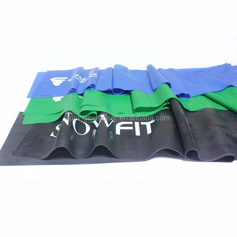 Theraband Resistance Bands Natural Latex Resistance Bands Wholesale Fitness Resistance Bands Set Custom Logo