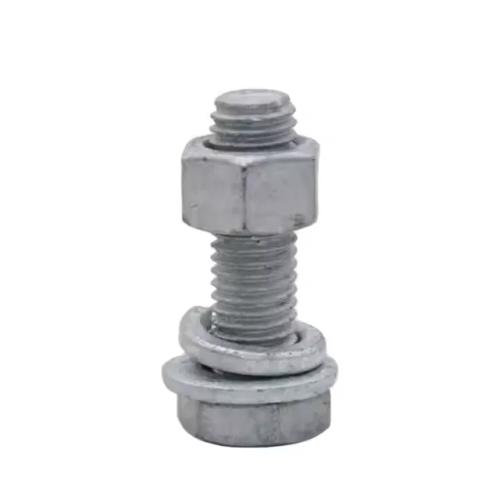 High quality H90 H80 H70 H62 H59 Brass Bronze Red Copper Combination of hex bolt with nut and washer