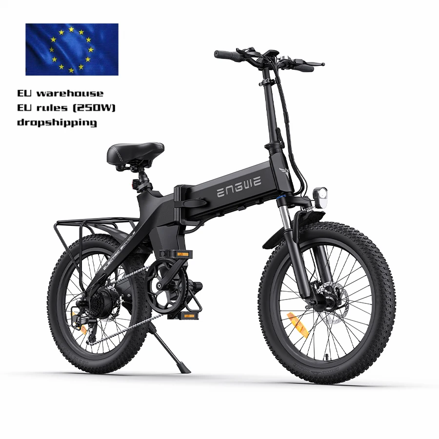 ENGWE C20 PRO Road Bicycles with Disc Brakes 250W Electric hybrid bike 20in Electric Bicycle Dropship
