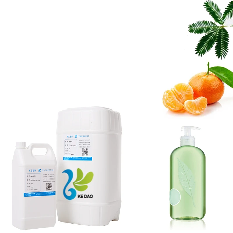 Bulk Perfume Concentrated Citrus and Mimosa fragrance oil for bath and Shower Gel