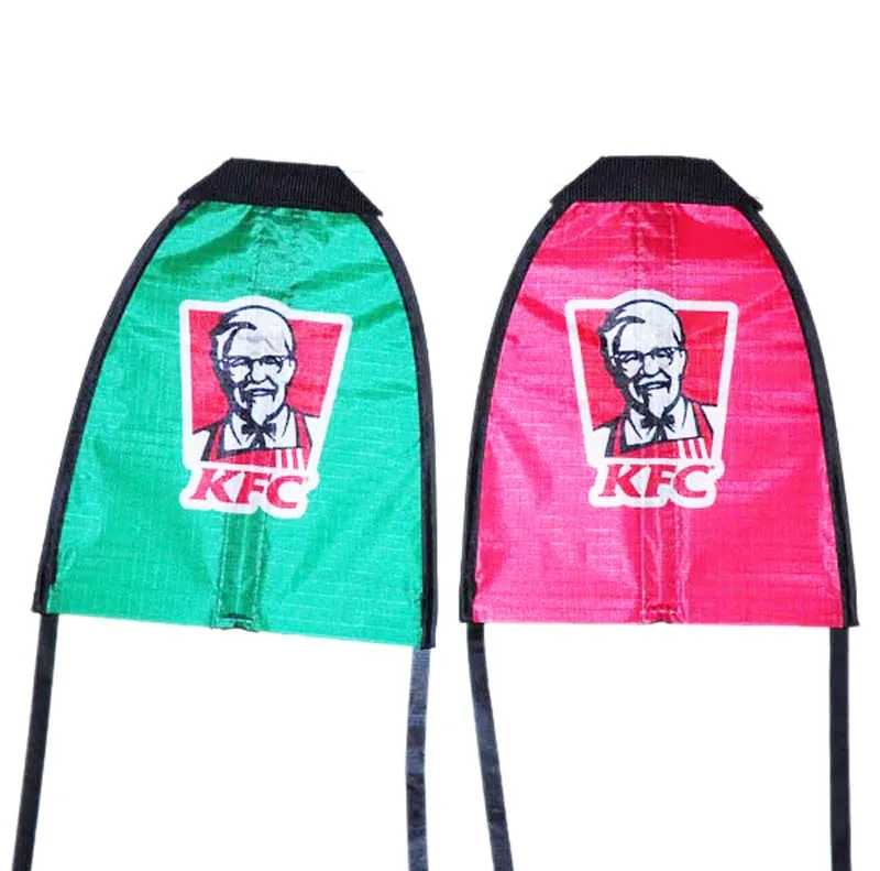 Full color printing Adverting finger kite promotional mini slingshot kite