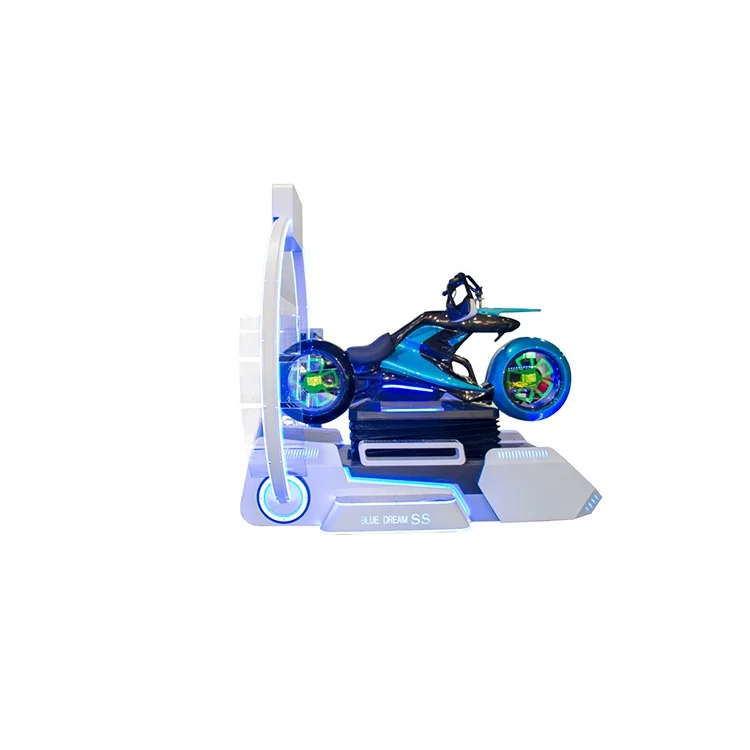 9D VR Virtual Reality VR Motorcycle Electric Motor Children Funny Games Motor VR Racing Game Machine