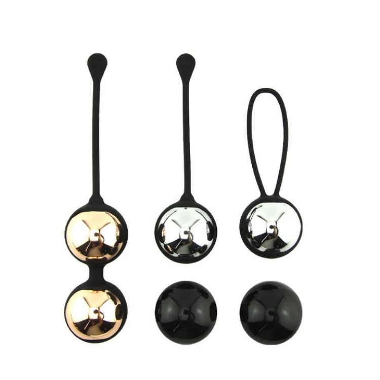 Секс-игрушки силиконовые шарики для оргазма упражнения вагины Ben Wa Kegel Ballsmetal Мастурбаторы мышцы ben wa женщин