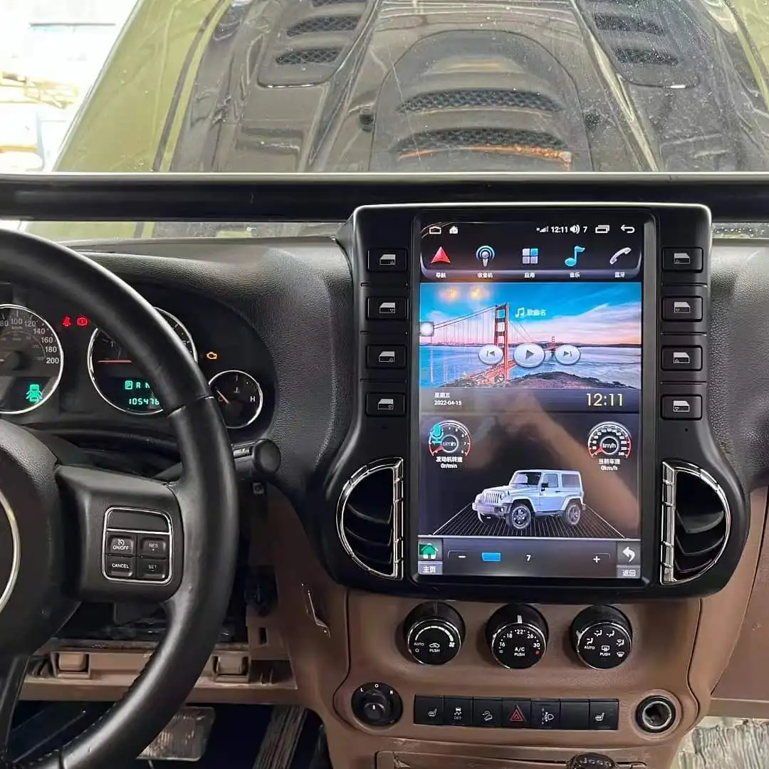 Tulis Jeep wrangler 8+128 with 360 camera For RHD