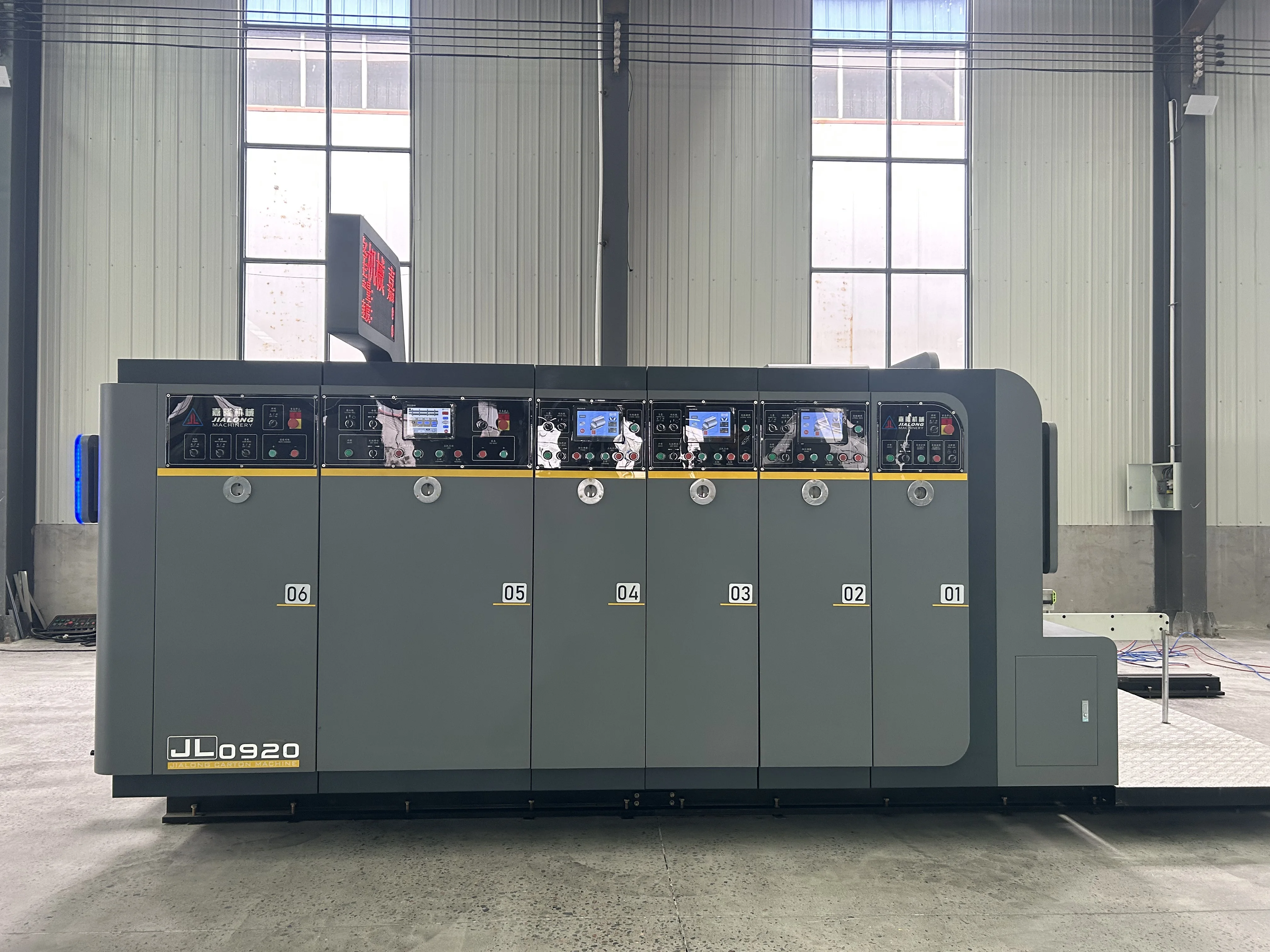 Carton making machine FFG line automatic flexo folder gluer for corrugated cardboard printing rotary die cutter slotter machine