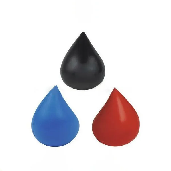 Wholesale PU Droplet Stress Reliever Ball Toy Foam Stress Reliever