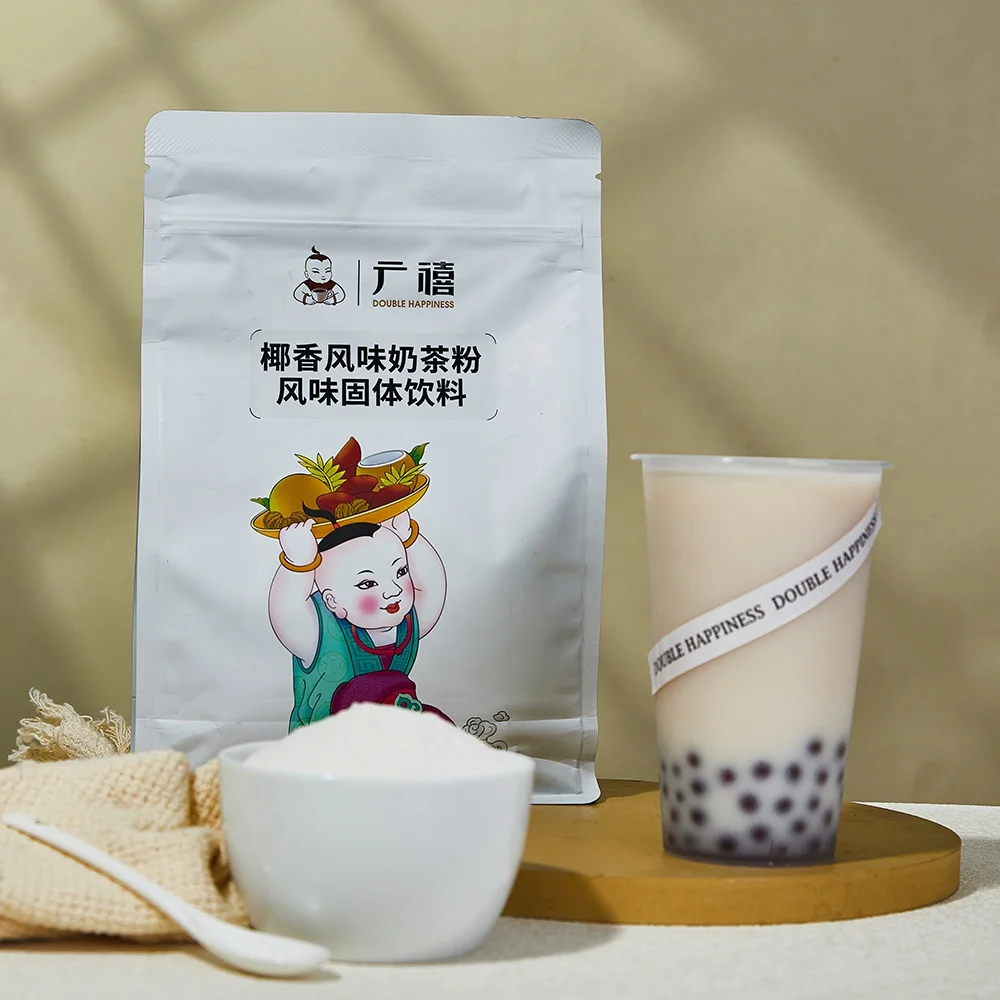 1kg Factory Supply Three in One Coconut Flavored Milk Tea Powder for Bubble Tea