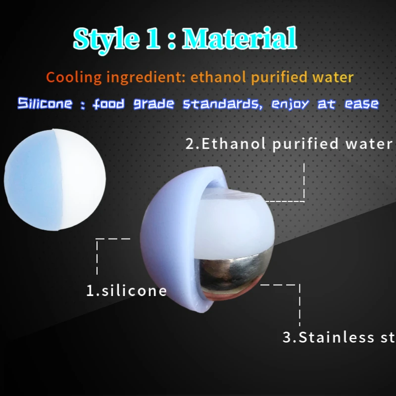 40*32mm acrylic ice cubes