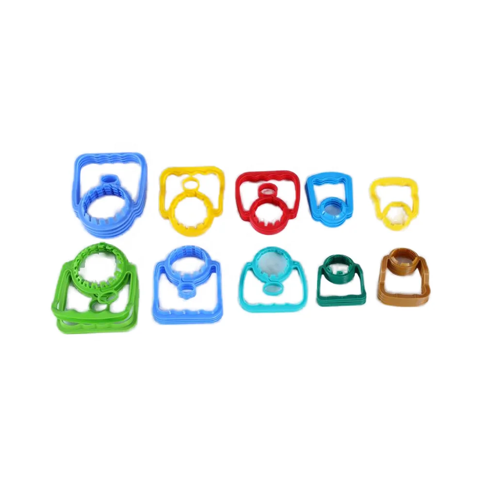 Custom White PE Plastic Cooking Oil Bottle with Easy Lifter Double Handle Convenient Carry Accessory