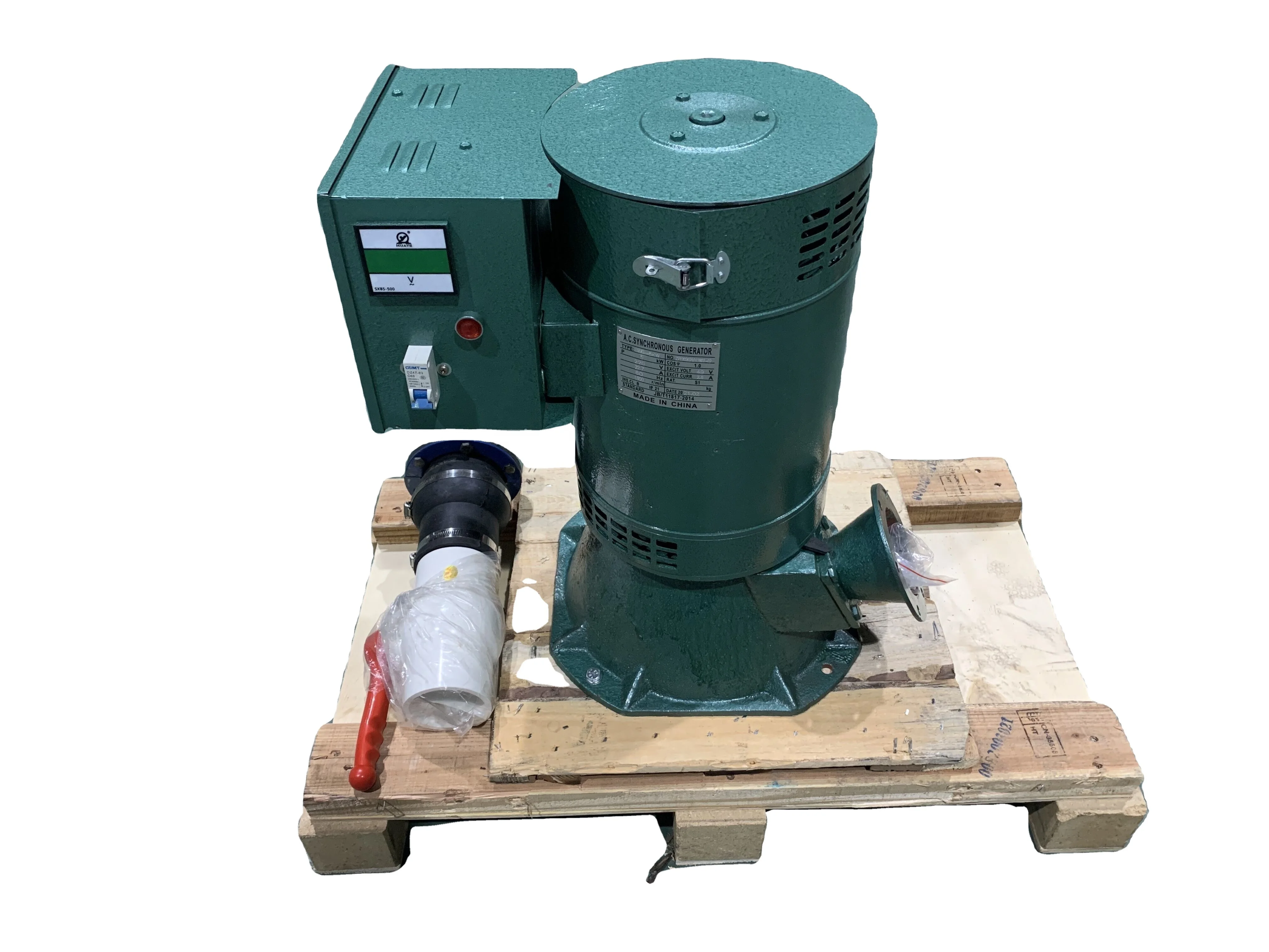 Small Micro Electric Power 3KW 5KW 8KW Hydro Generator with Brush Alternator, 10kva Water turbine/