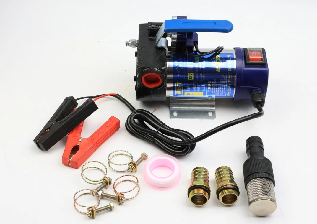 24v Electric Micro Dc Lube Oil Hydraulic Gear Pump Fuel Engine Transfer Pump