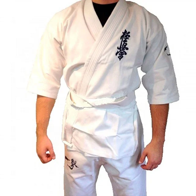  Кимоно из тяжелого 100% хлопчатобумажного полотна kyokushin karate