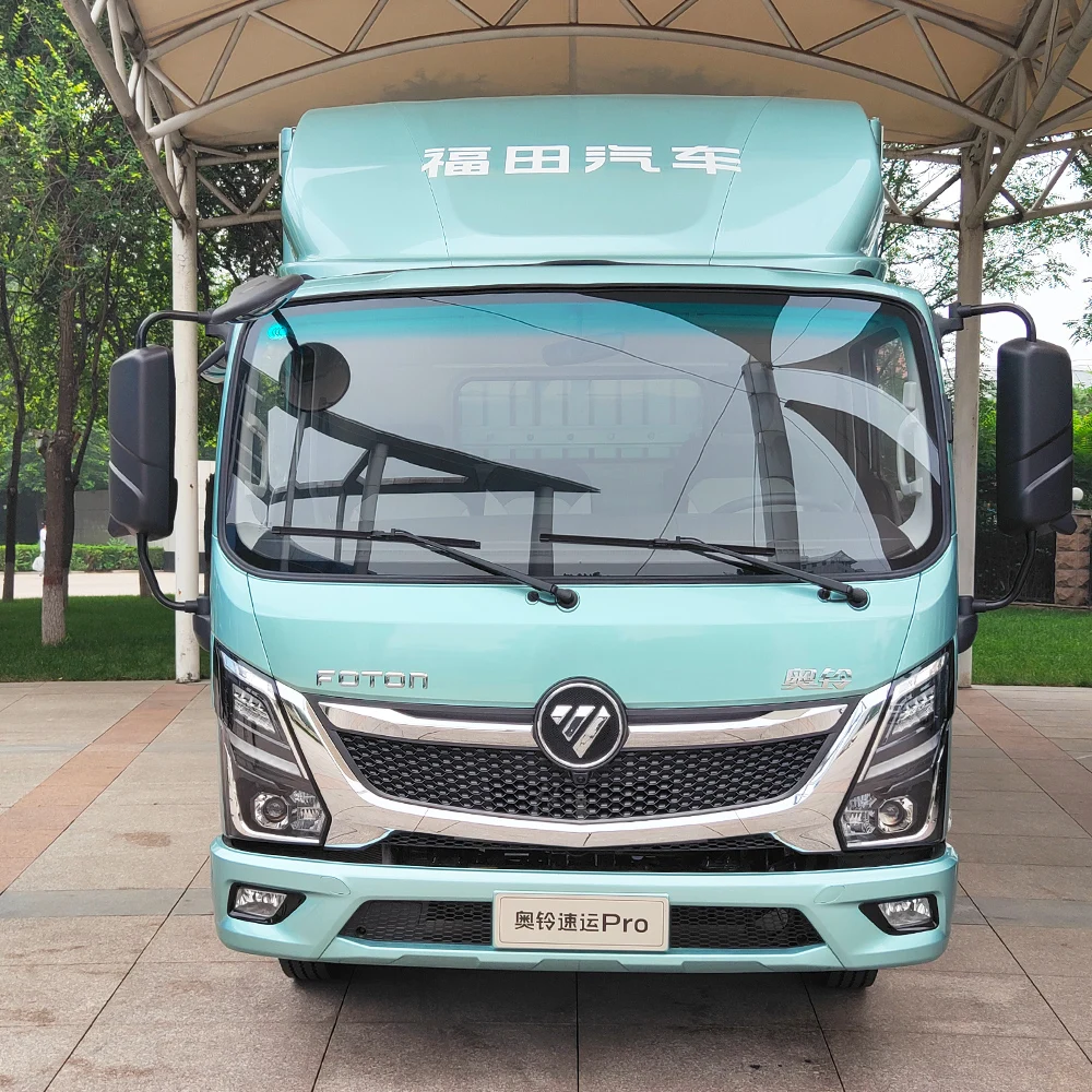 Недорогой товар новый 122hp 16 футов 14 Электрический грузовой фургон коробка для еды грузовики 4x4 4x2 мини-грузовой автомобиль
