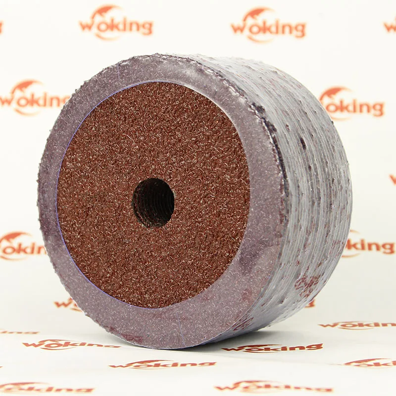 100mm Grit 120 Aluminum Oxide Abrasive Grinding Fiber Disc for Woods and