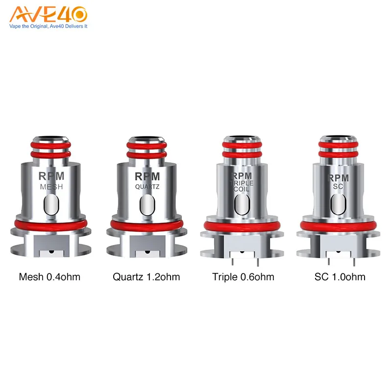 100% Оригинальные Smok катушки Smok RPM 40, сменная катушка 5 шт./упак.