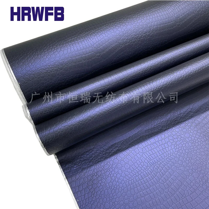Chinese factories Hot selling Pvc Paper for inding Woven fabric non Paper Tray Craft for Shopping bag