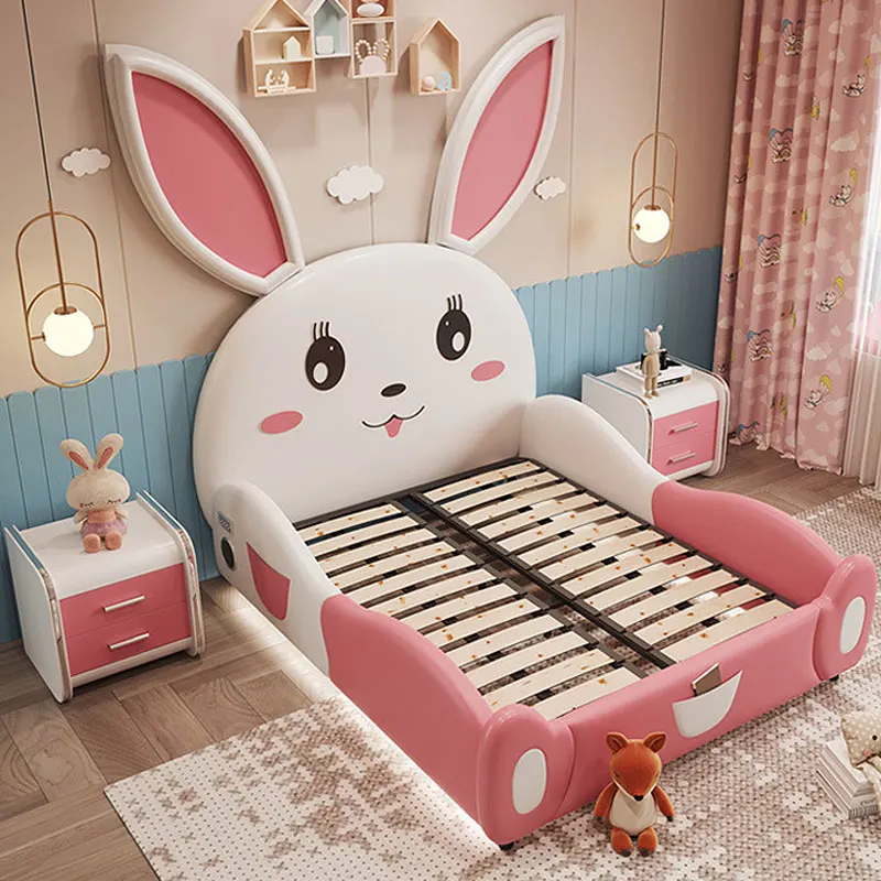 children bed modern pink princess bed kids  beds  Girls Bedroom Furniture Style high quality