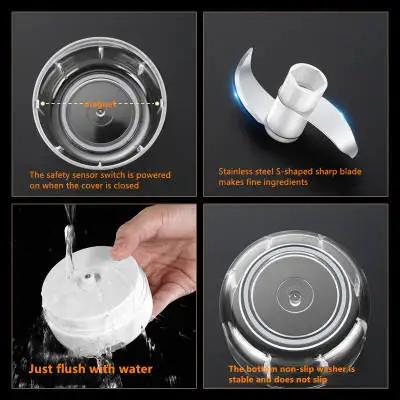 portable wireless electric mini storage container garli cnutmeg wasabi grater zester chopper