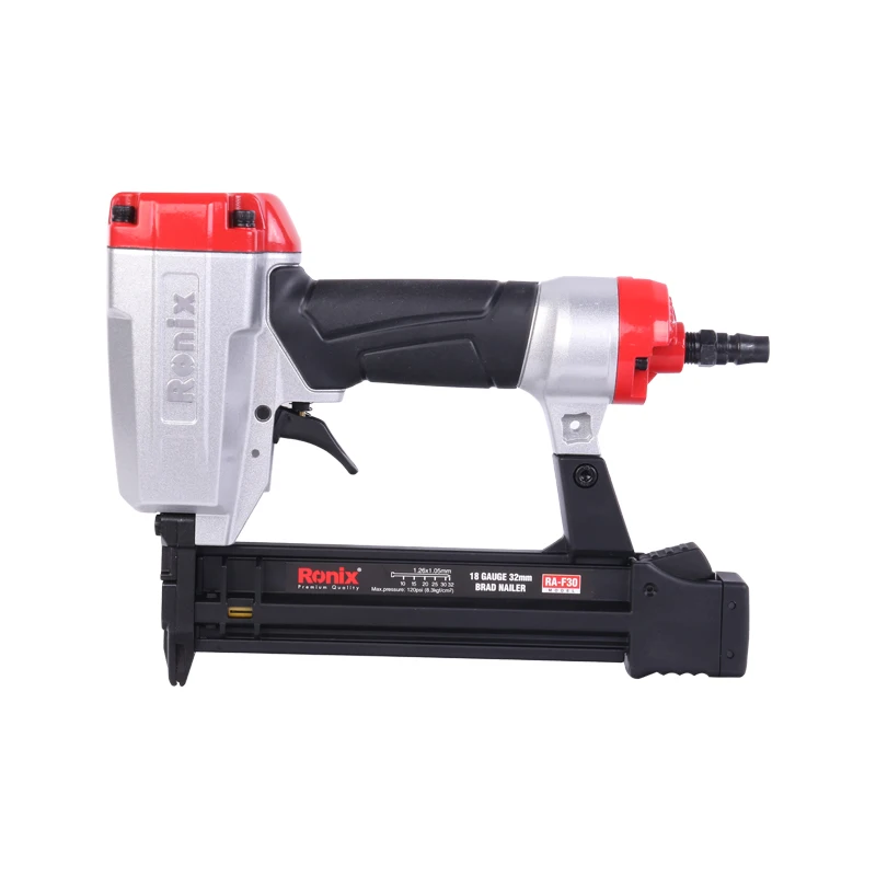 Ronix RA-F30 Mini Hand Electric Air Straight Nail Gun Machine Air Nailer Stapler For Home Decoration