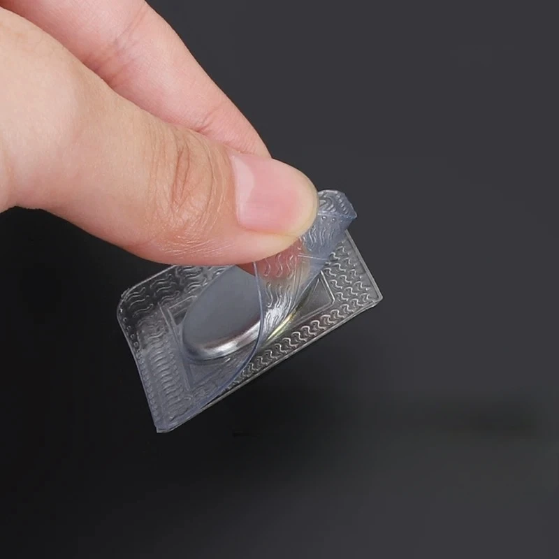 China Factory Custom Szie Snap n35-n52 Magnet Button strong Disc Ndfeb  Plastic Covered Magnets Invisible Magnetic Buttons