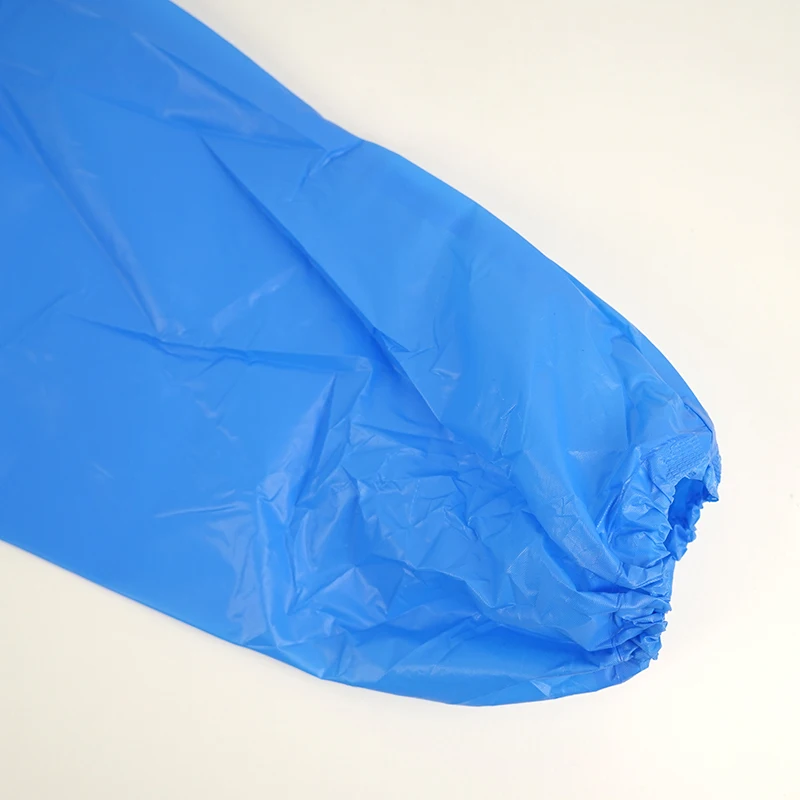 Green Glossy Disposable Plastic Raincoat for Men Hiking and Fisherman Adult Size