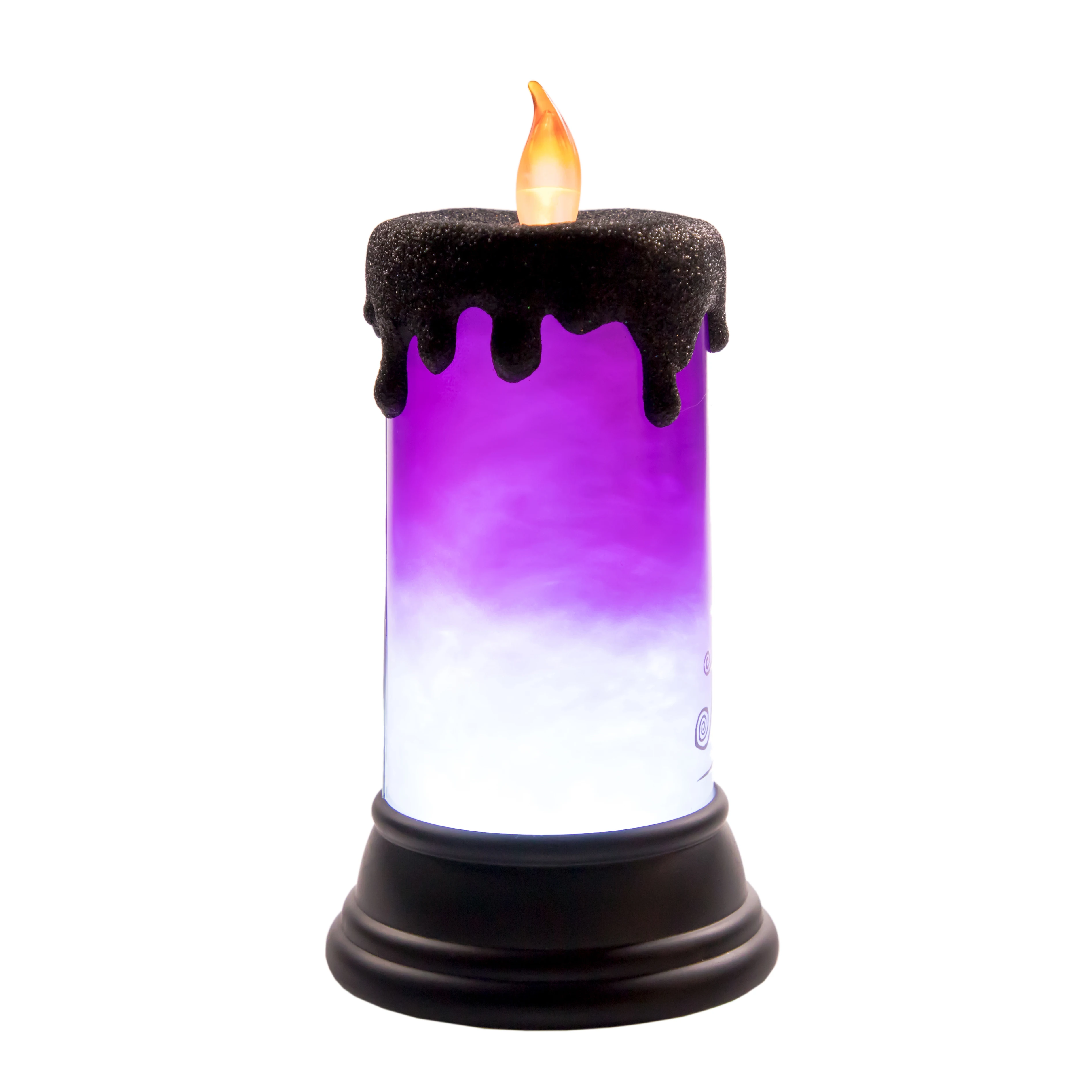 Swirling Glitter Halloween Scary Special Liquid Decoration 2020 New Product Home Led Water Lantern Candle