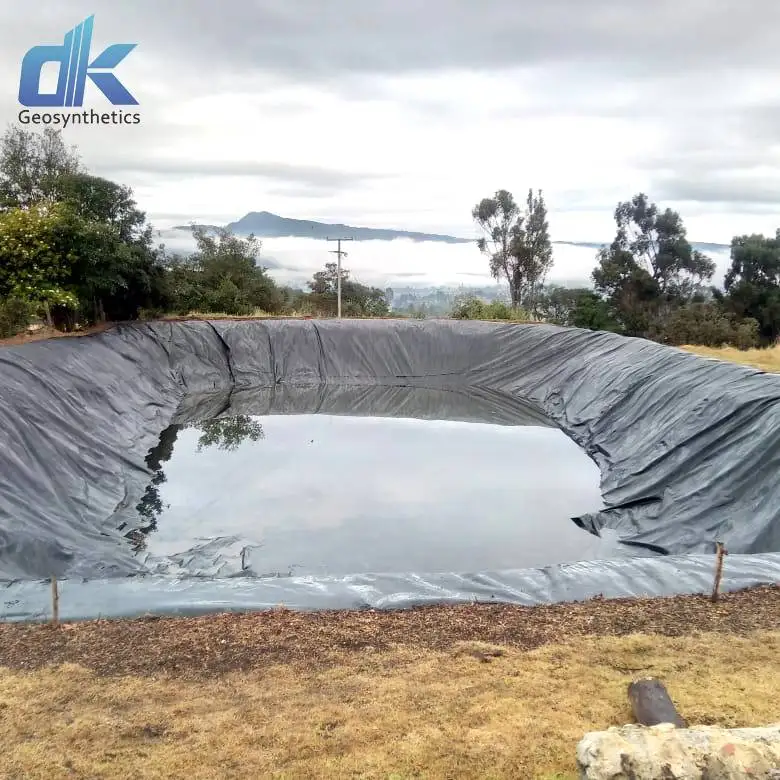 HDPE LDPE LLDPE 0 5mm 1mm 1 5mm 2mm waterproof geomembrane dam pond liner price HDPE Geomembrane
