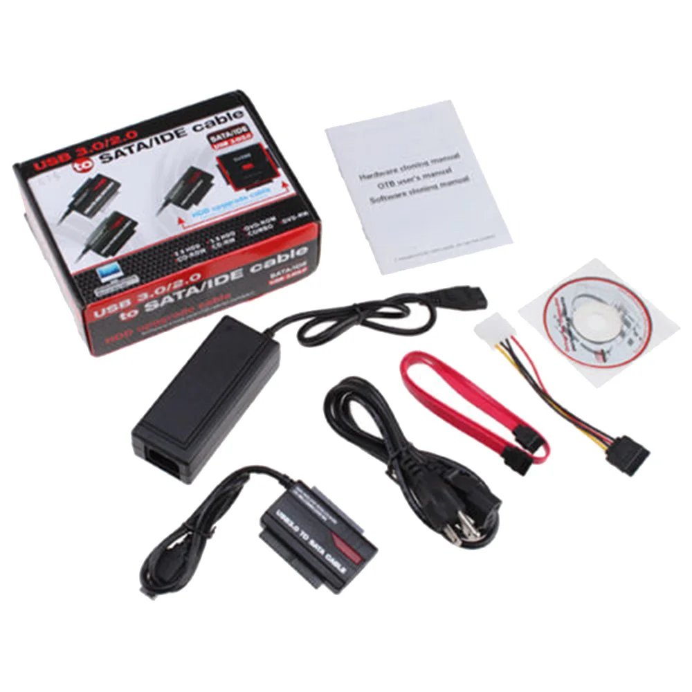 Customized USB Converter with USB3.0 to IDE / SATA Hard Drive Adapter Cable for HD Easy Drive Line