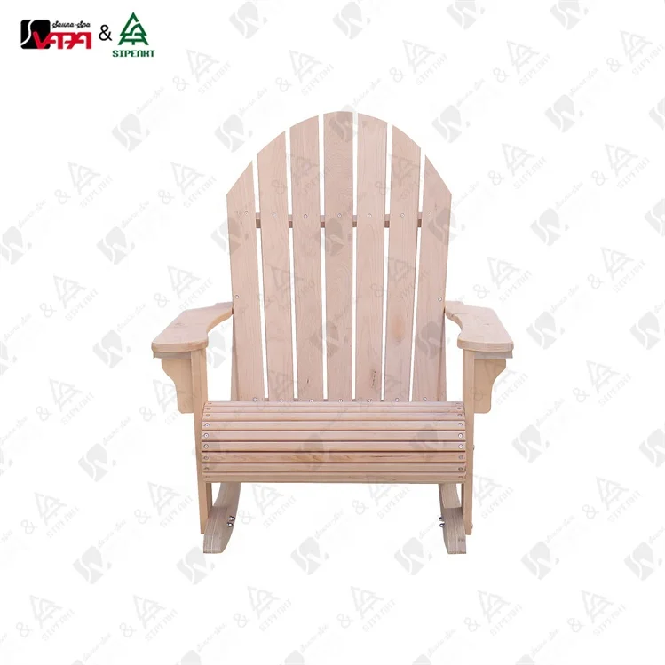 Vapasauna Direct manufacturer Rocking chair Traditional Wooden Cold bath Tub Ice bath Tub With Stainless Steel For Ice therapy c