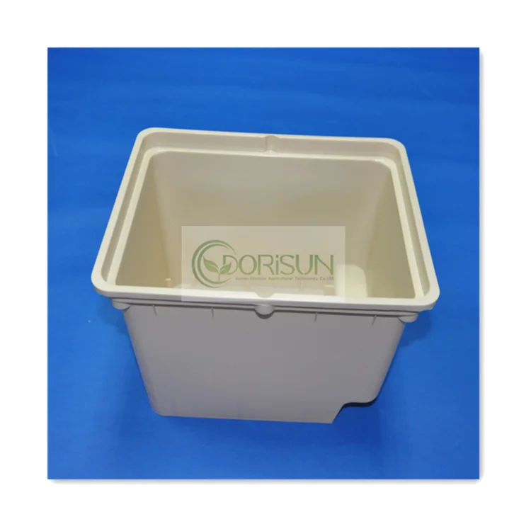 Food Grade PVC Greenhouse Strawberry Grow Dutch Bucket Hydroponics Growing Melon For Agricultural