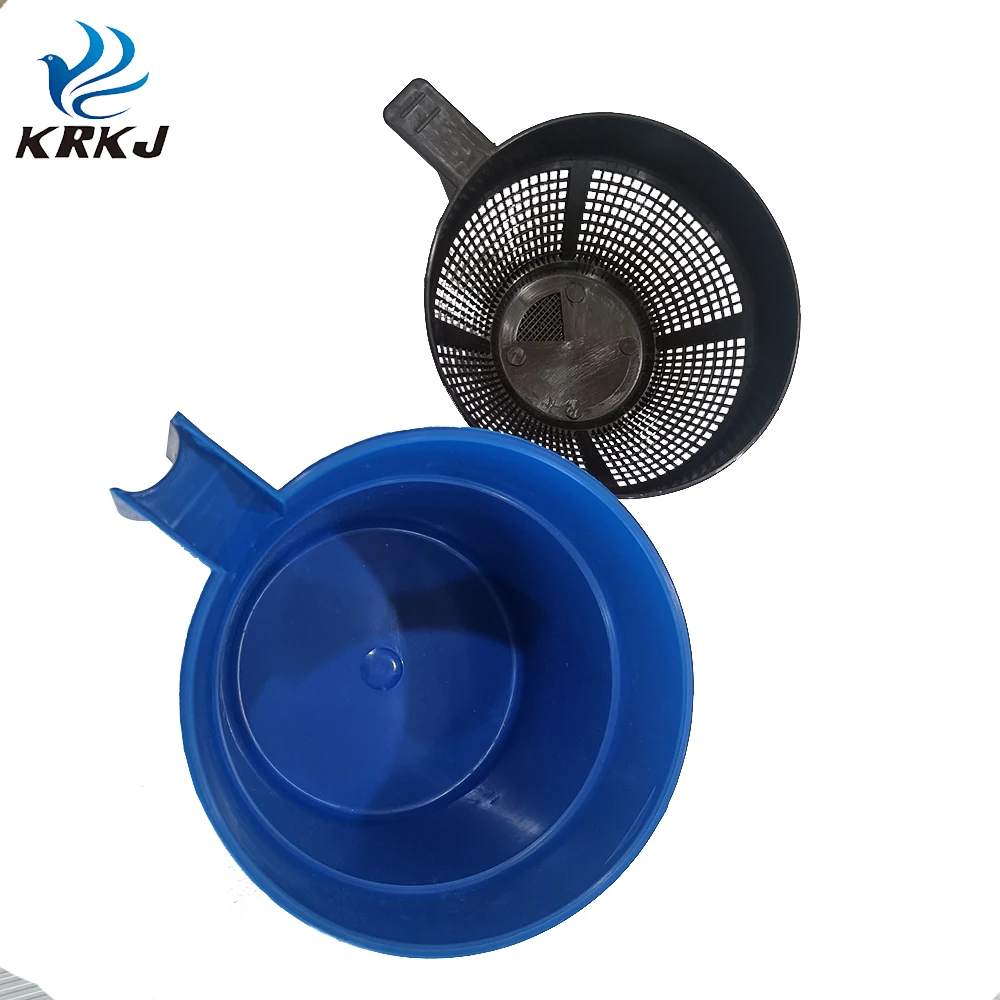 KD991 farm milk tester mastitis detection plastic strip cup with black plastic screen