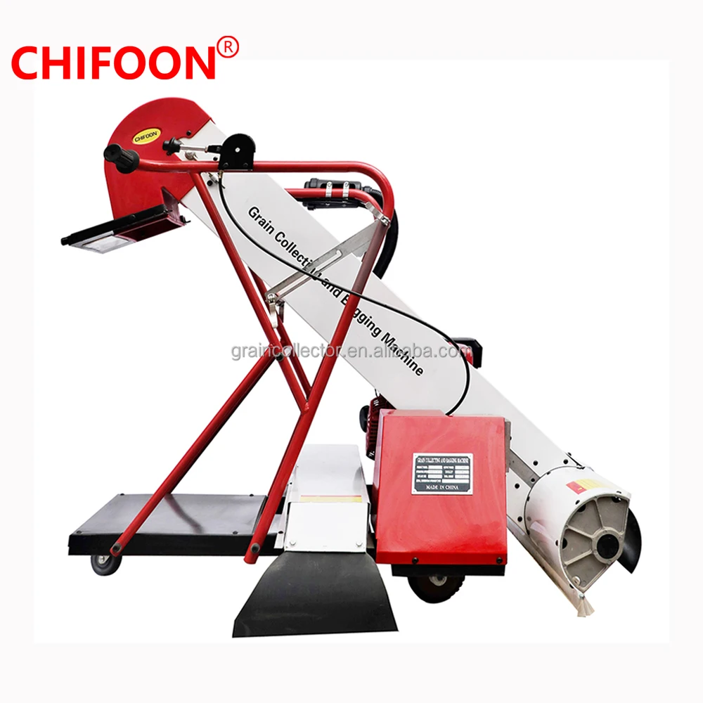 Megaplant Sunning Ground Use Self-propelled Paddy Collecting And Packaging Machine