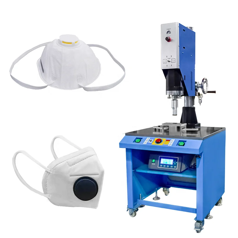 Disposable Folded Face Mask Breathing Valve Welding Machine