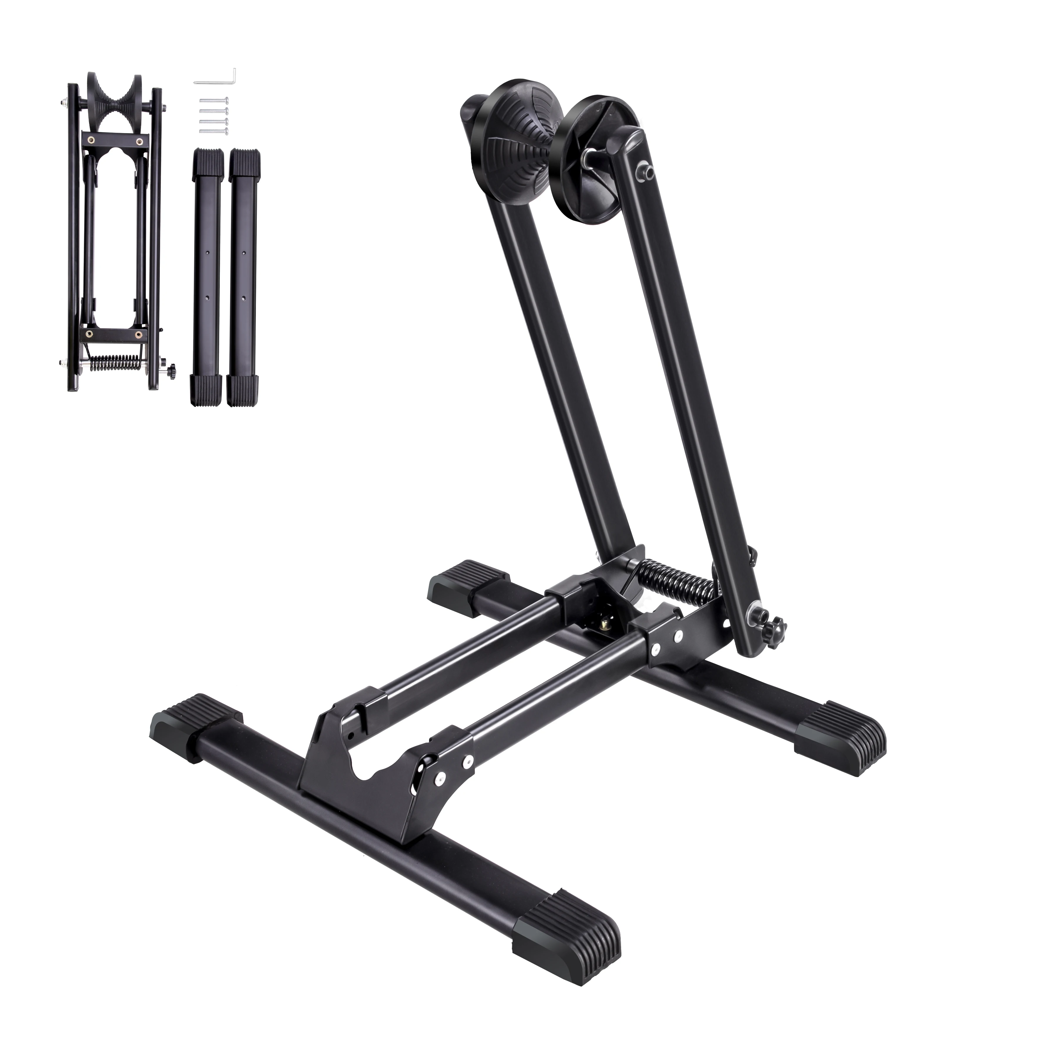 Portable New Design Heavy Duty Bike Parking Rack Foldable Bicycle Storage Stand Save Space