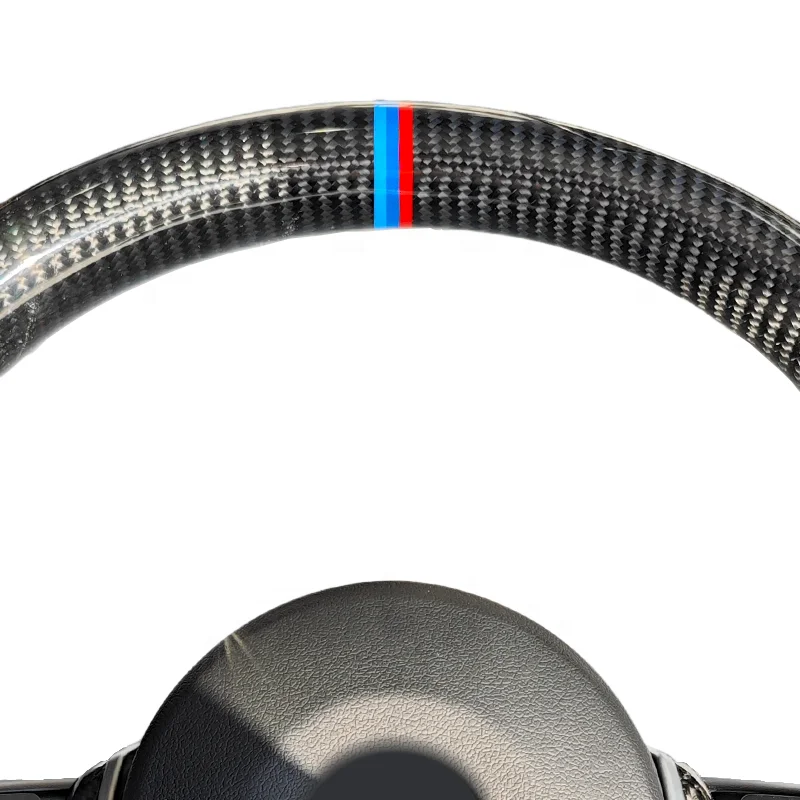 Базовый стиль руль из углеродного волокна для BMWs M3 M2 M4 M5 M6 F10 F30 1 2 3 4 5 6 Series X1 X2 X4 X5 X3 X6
