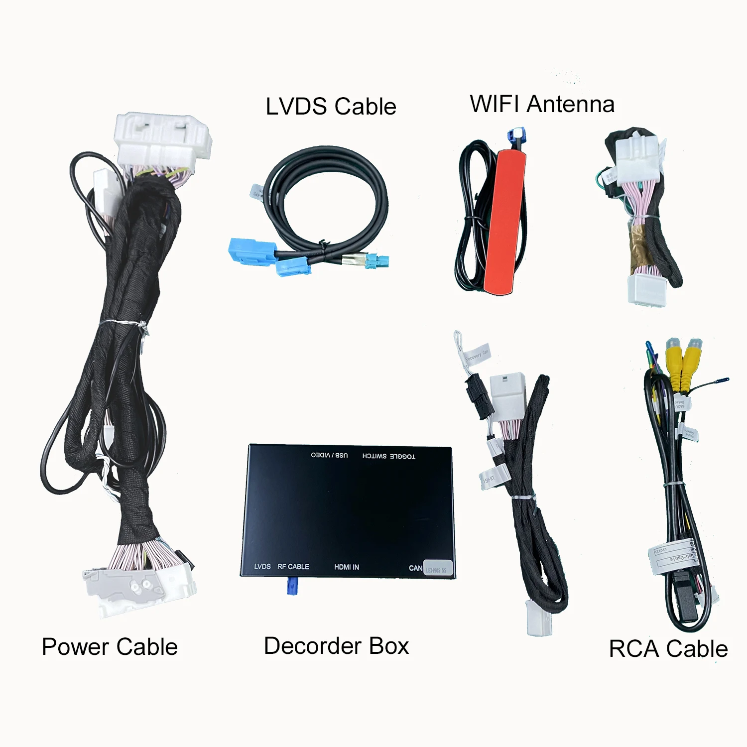 Wireless Carplay Android Auto Interface For Lexus LS ES NX RX IS LC GS CT LX Mirror Link AirPlay Radio Car Play Youtube Function