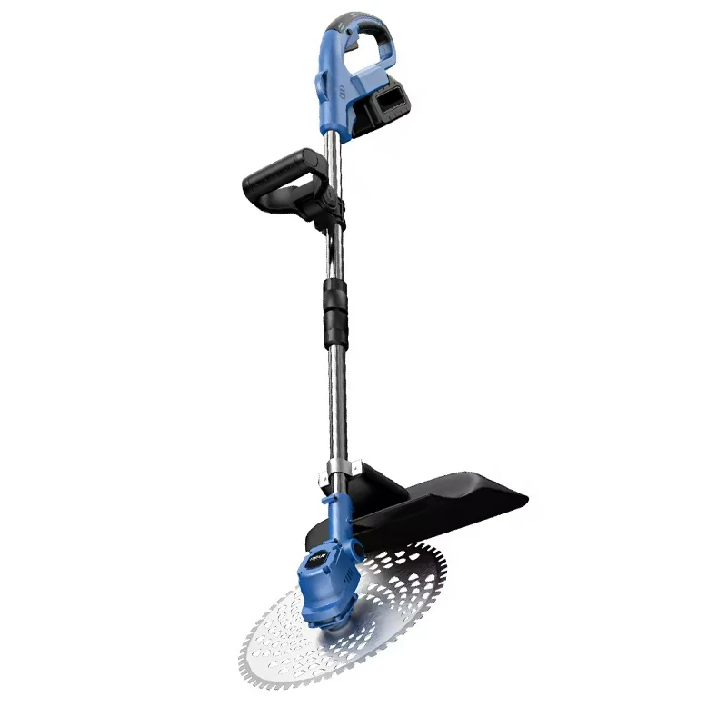 Bornrin Brushless electric lawn mower Garden tools Two Battery Lawn mower Trimmer Rechargeable lawn mower Grass Cutter