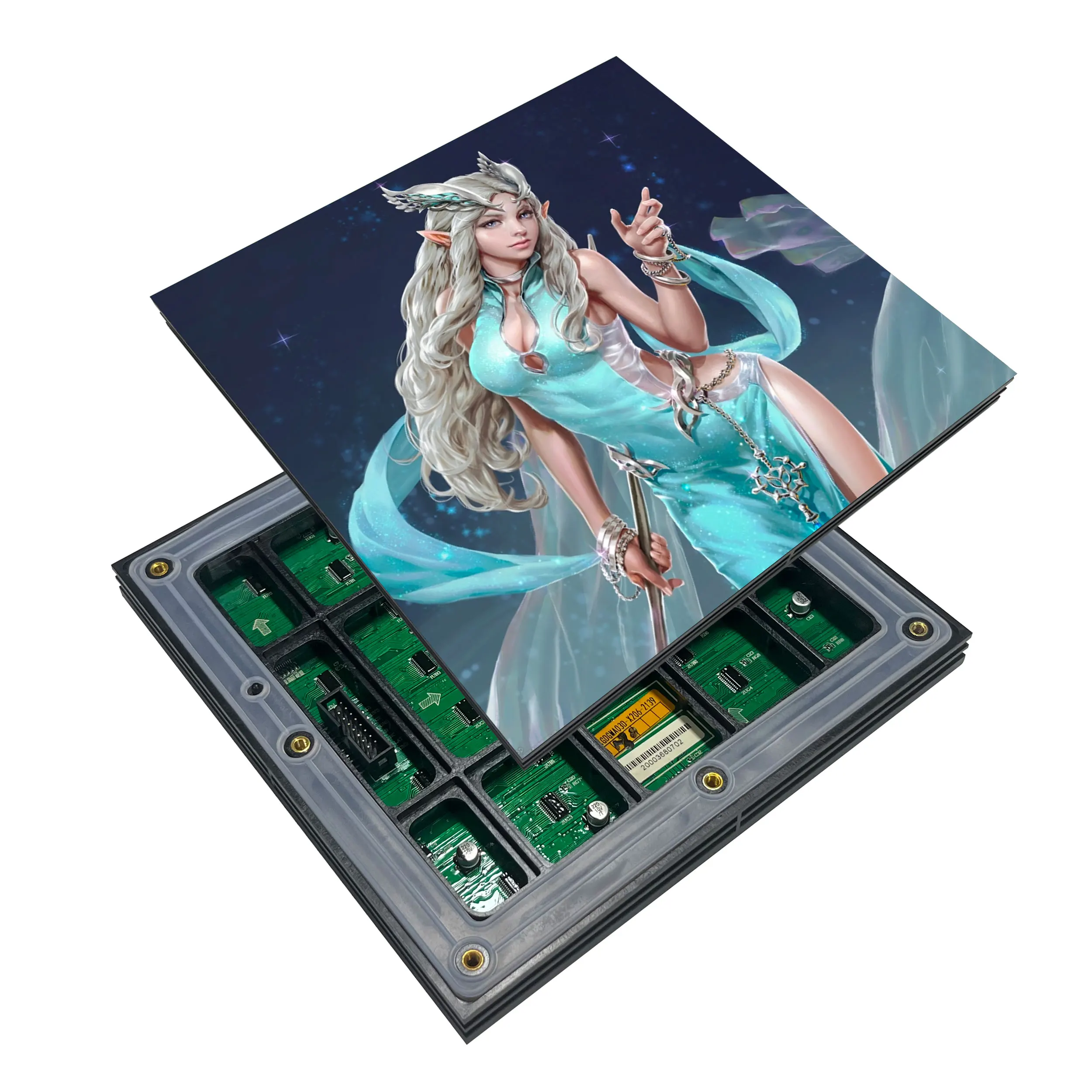 P4 P5 P6 P8 P10 mm Single Color Gas Station Screen Outdoor LED Display Waterproof Screen Panel