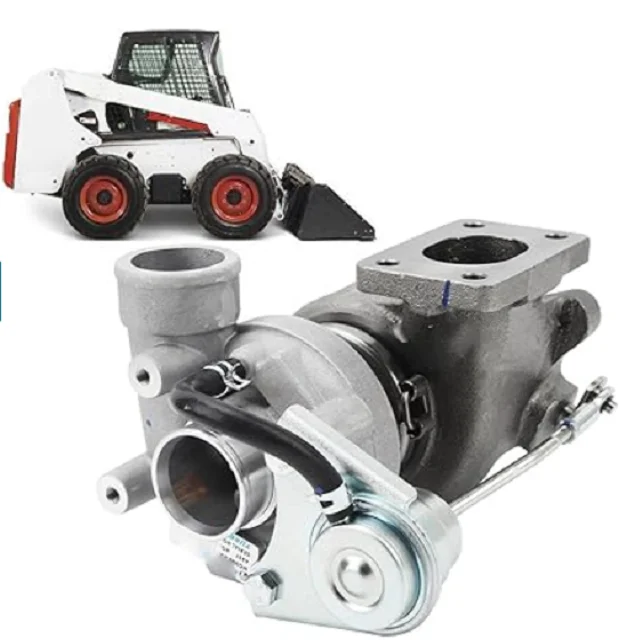 Engine Turbocharger 6680892 Fit for Kubota V3300T Engine Bobcat Models T2250 V417 A300 S220 S250 S300 T250 T300 Turbine