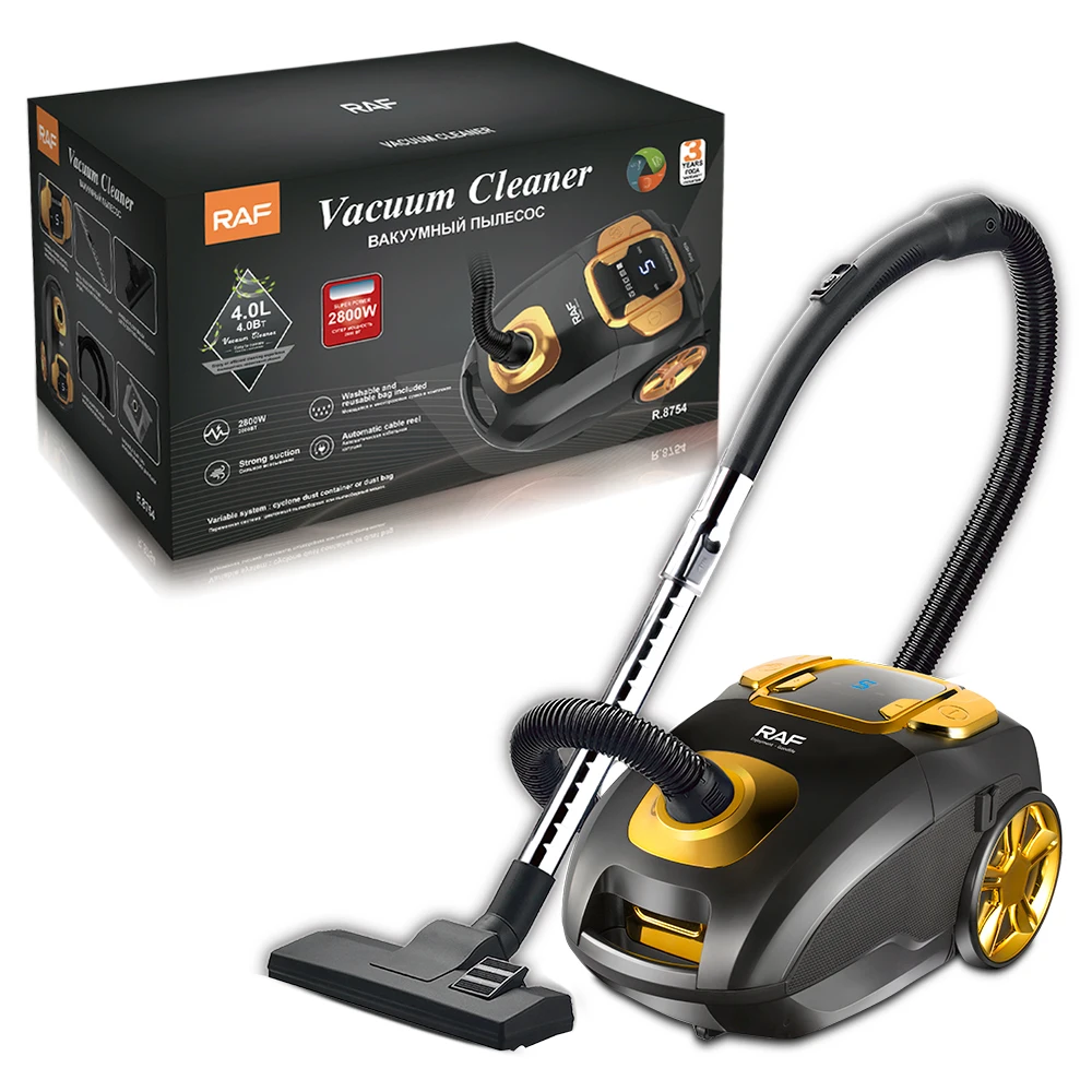 Raf Brand Vacuum Display Cleaner 2800w Strong Suction Washable and Resable Bag Included Automatic