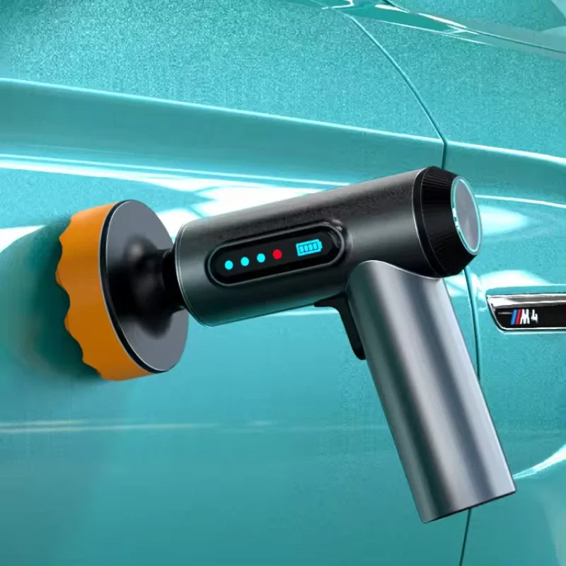 Adjustable Speed Portable Cordless Battery Multifunctional Handheld Electric Wireless Polishing Machine Car Buffer polisher