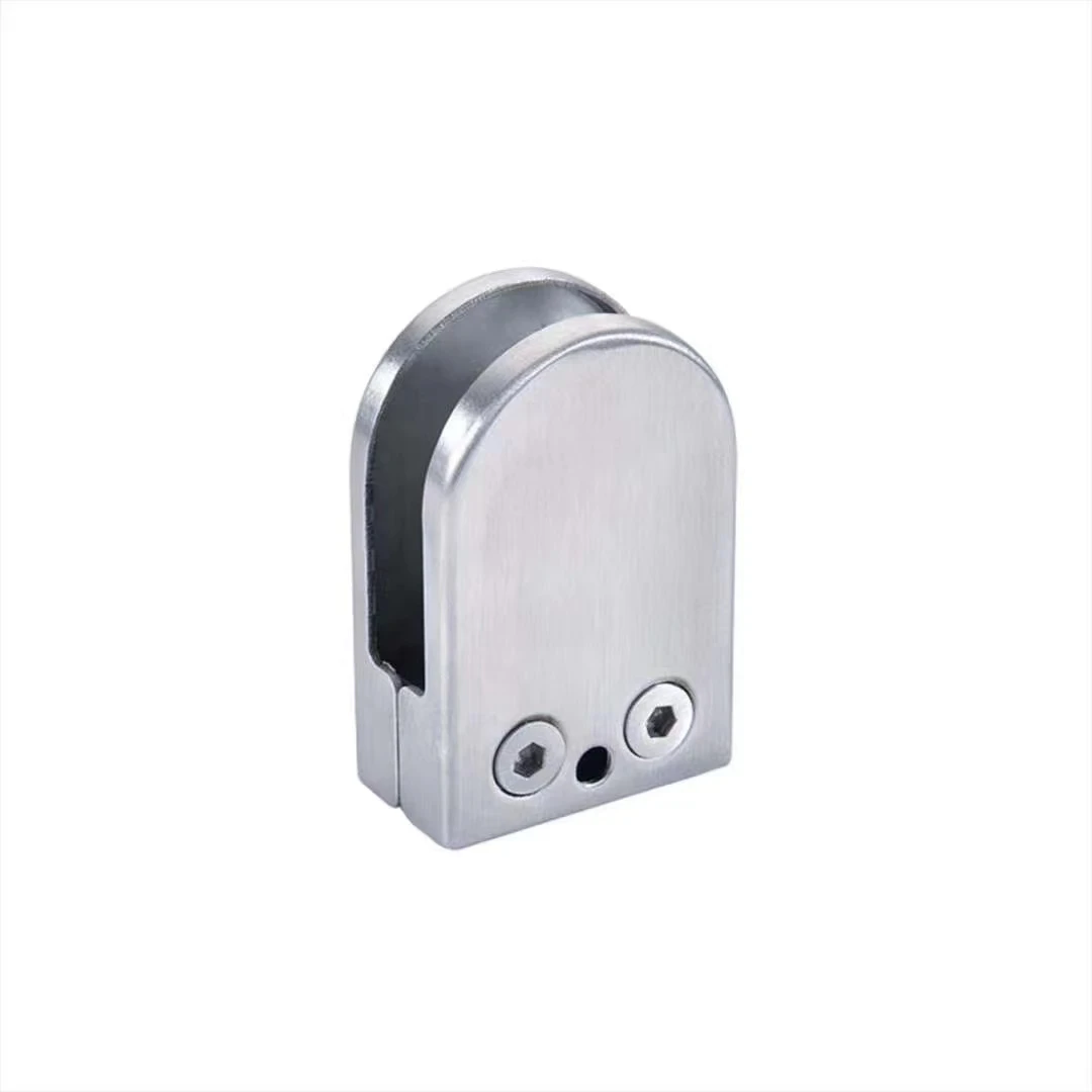 304 316 Stainless Steel Glass Door Bracket Sliding Door Wall Mounted Glass Clamp Inox Stainless Steel Wall Clip