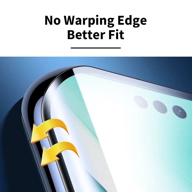 New Arrival 0.15 mm Thickness HD PVD Technology UV Film Anti Fingerprint Smooth Phone Screen Protector Film Sheet Size 180*120mm