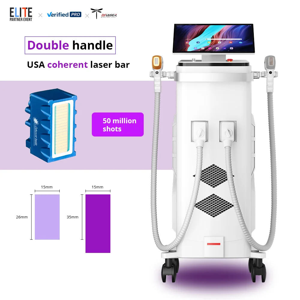 Permanent hair removal laser ultra-thin 4k screen 808nm diode laser hair removal Lifetime maintenance machine