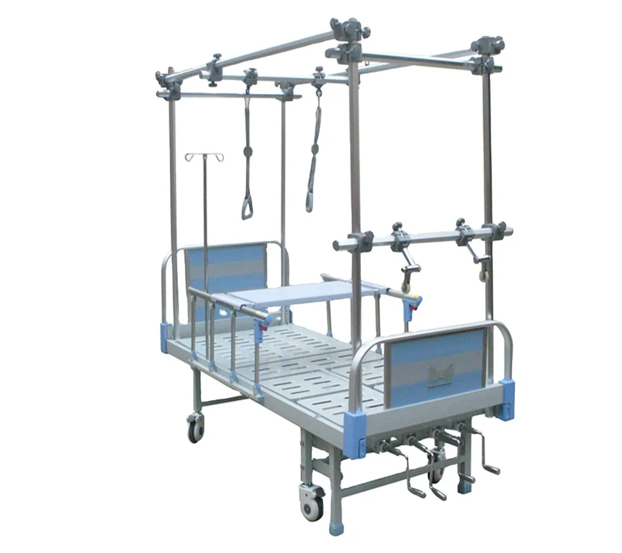 4 cranks Multi-function Orthopaedics Traction Bed