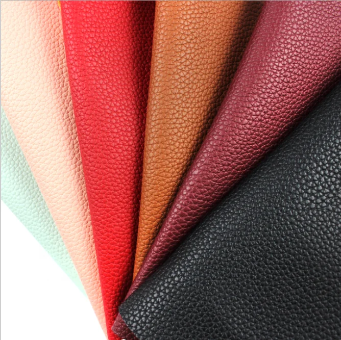 Recycle PVC Black Natural Leather Material For Chairs