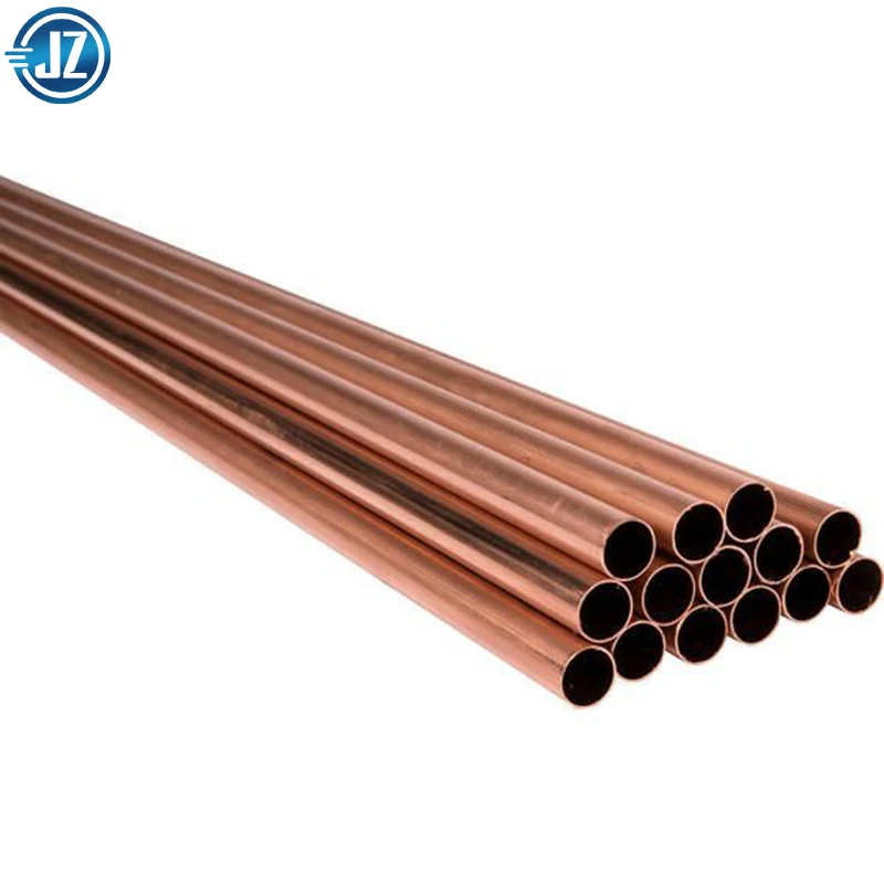 Copper Pipe C1220 C1200 Cooper Tubes Semi-Finished Products Air Conditioner Copper-Aluminum Pipe